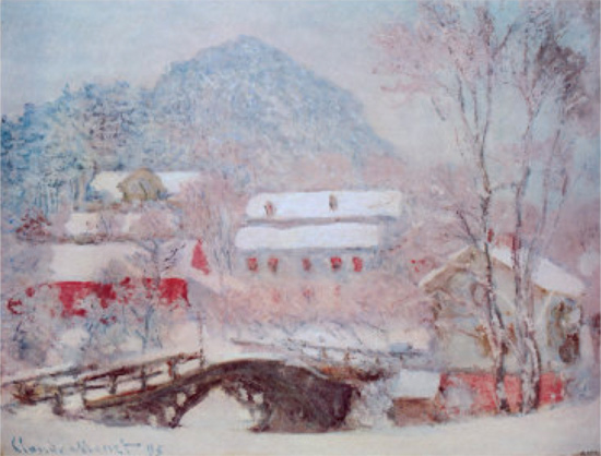 Sandviken - Village in Snow